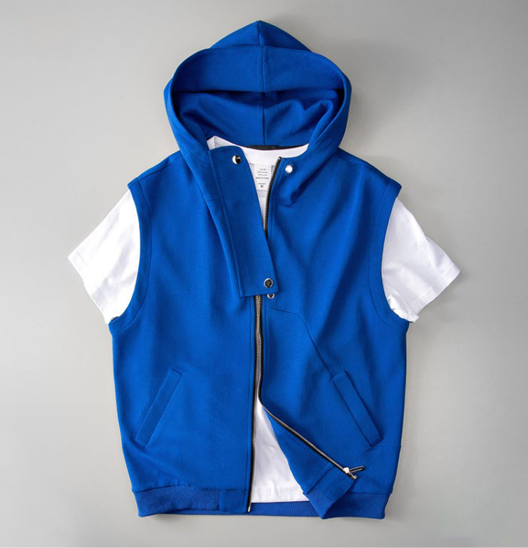 Áo khoác hoodie áo ghi lê nam ManStar MS029 chất len mềm mại