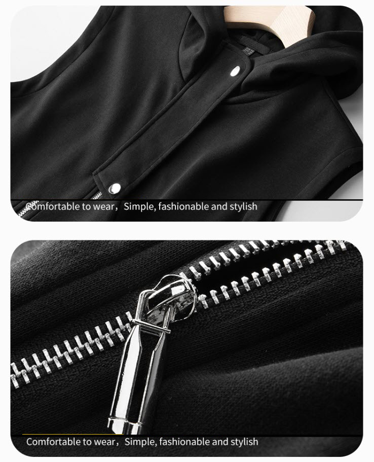 Áo khoác hoodie áo ghi lê nam ManStar MS029 chất len mềm mại