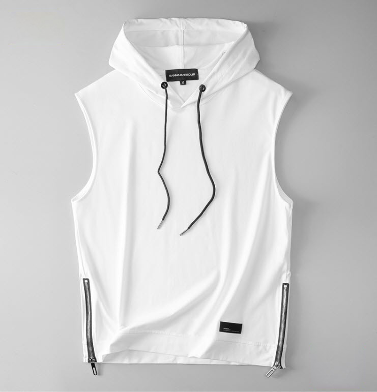 Áo khoác hoodie ba lỗ áo ghi lê nam ManStar MS1127 style 2022