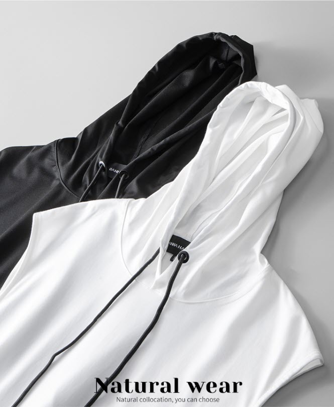 Áo khoác hoodie ba lỗ áo ghi lê nam ManStar MS1127 style 2022