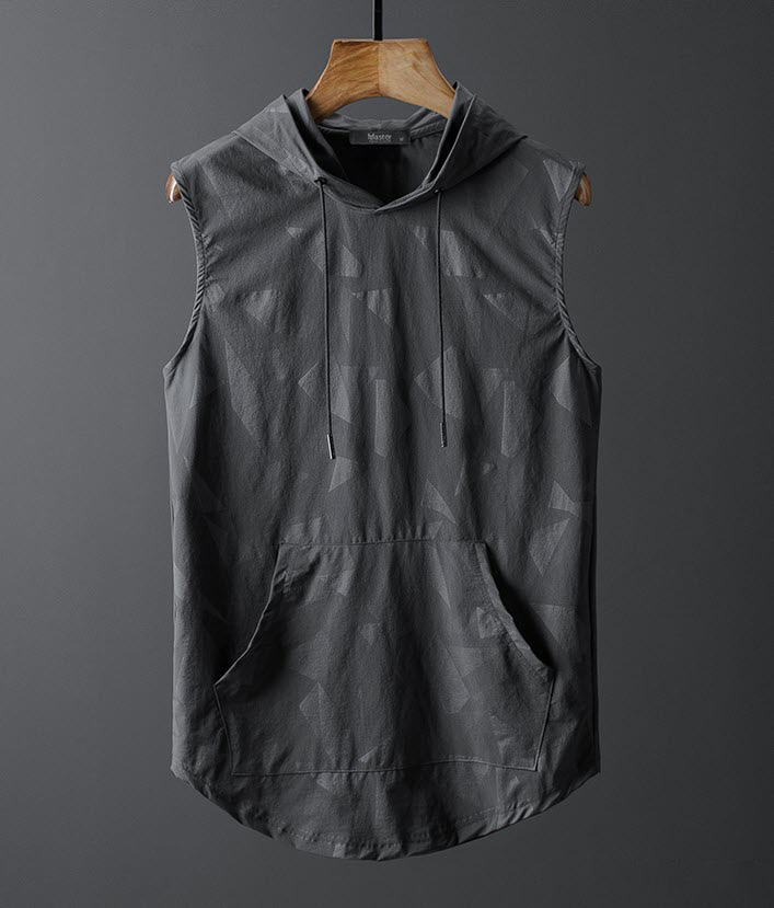 Áo khoác hoodie ba lỗ nam ManStar BN089 summer style 2022