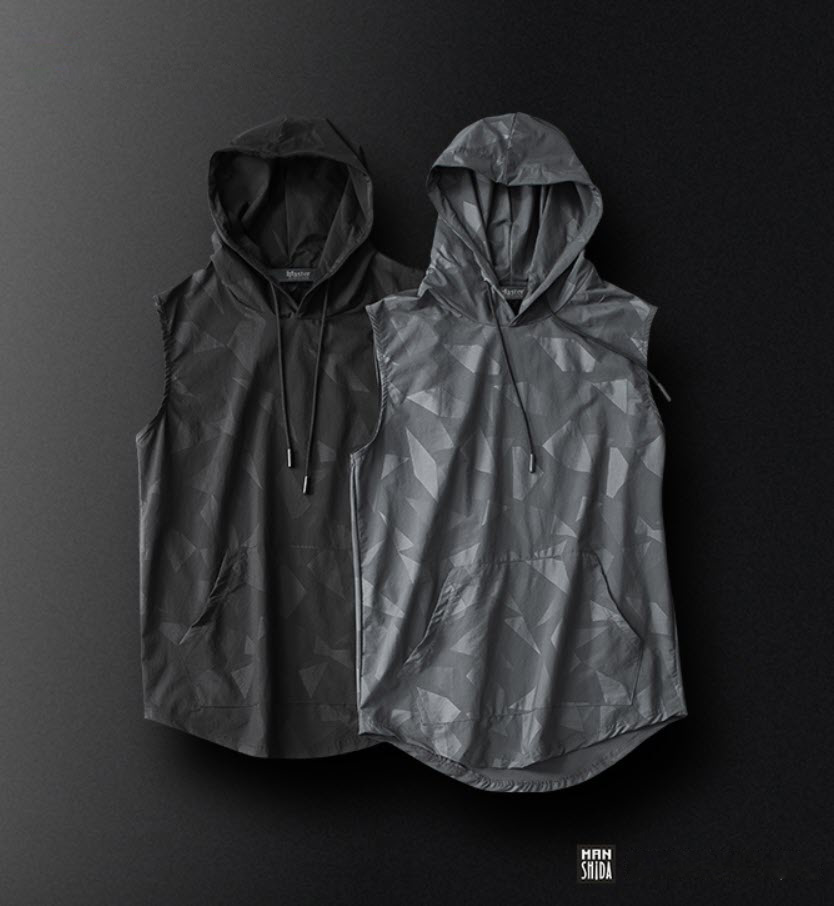 Áo khoác hoodie ba lỗ nam ManStar BN089 summer style 2022