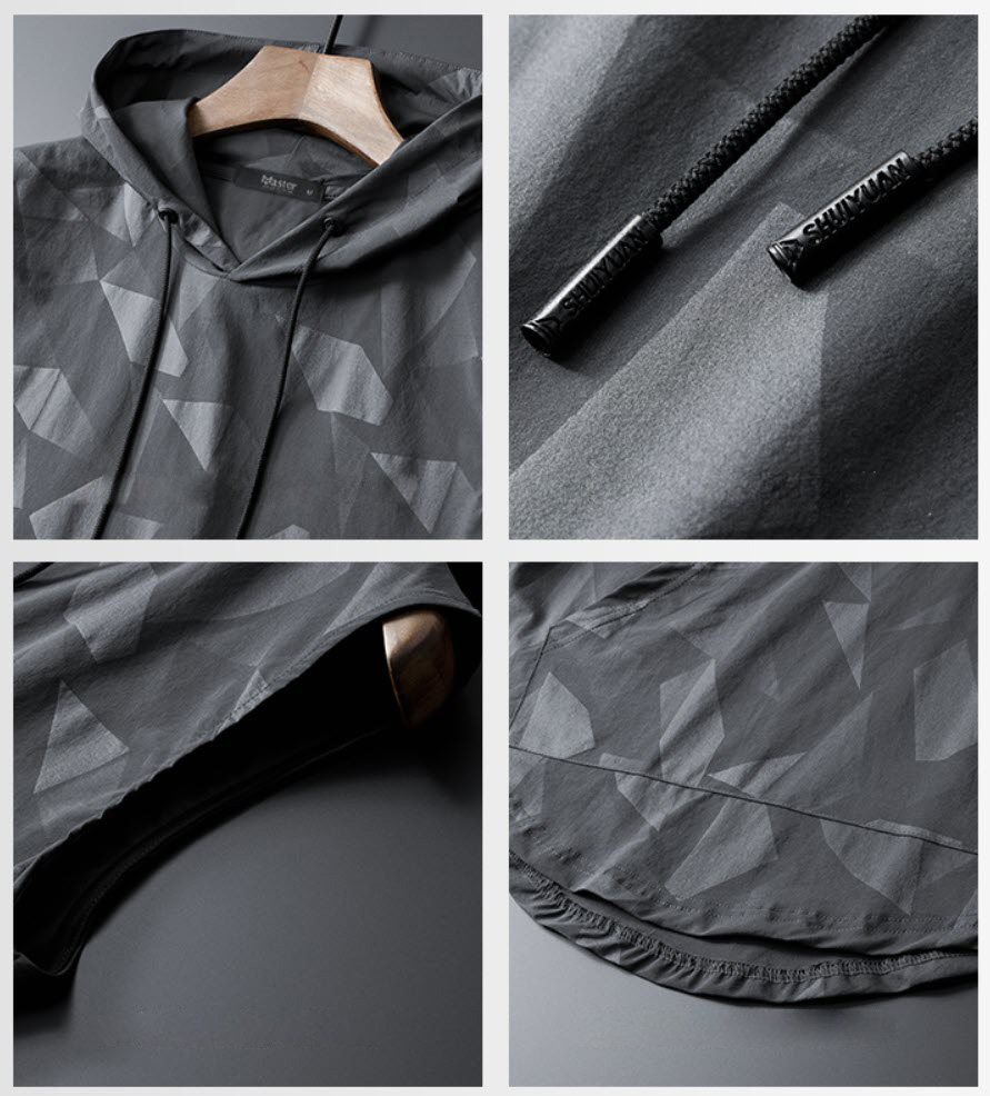 Áo khoác hoodie ba lỗ nam ManStar BN089 summer style 2022