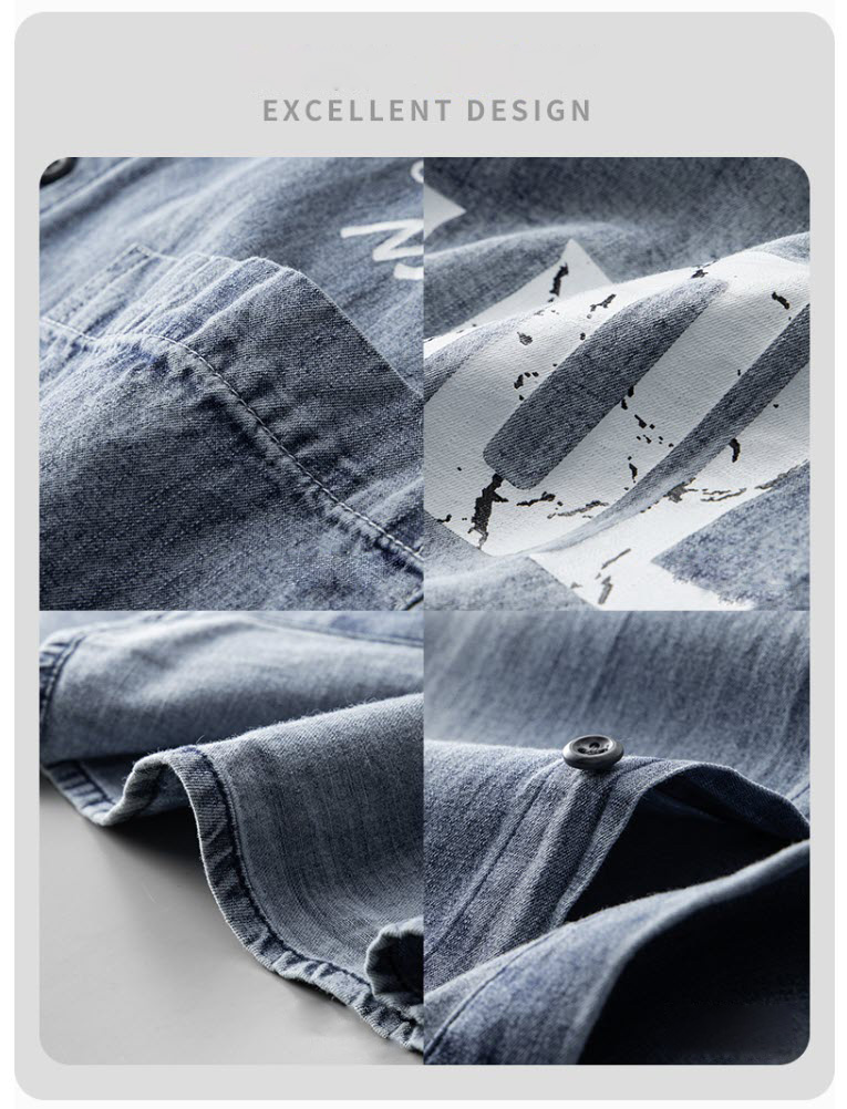 Áo sơ mi nam ManStar MS880525 cotton 100% summer style 2022