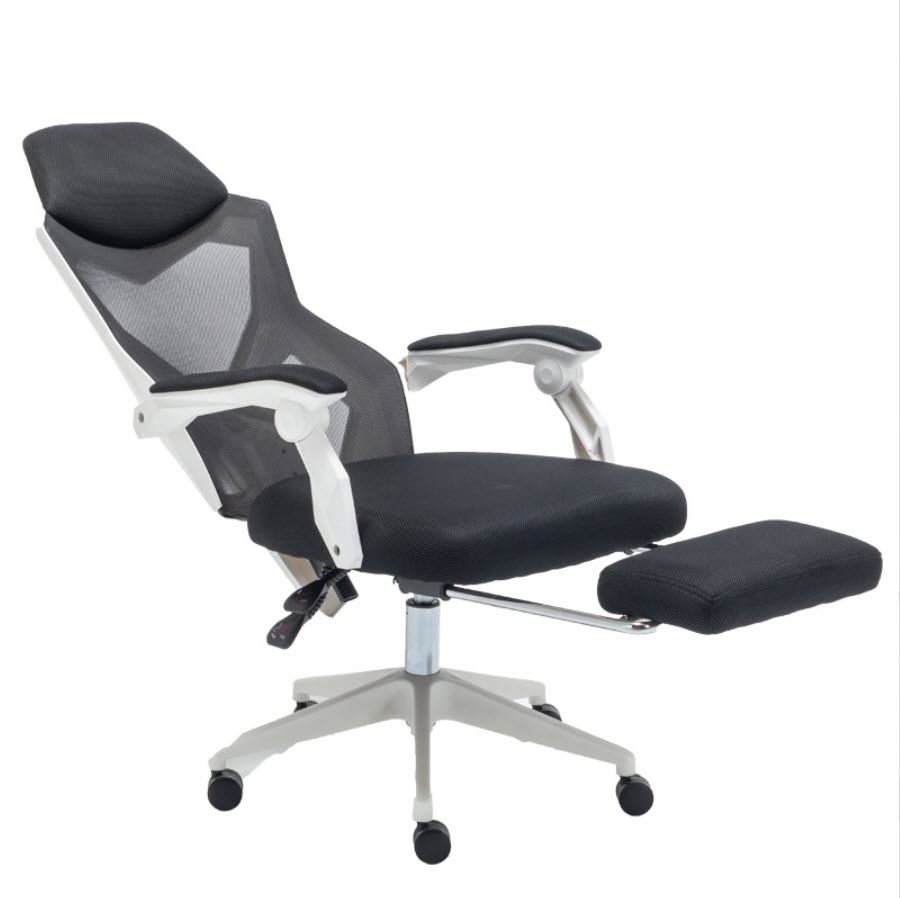 Ghế văn phòng ghế gaming Pinrui PR7002 mặt lưới có gác chân