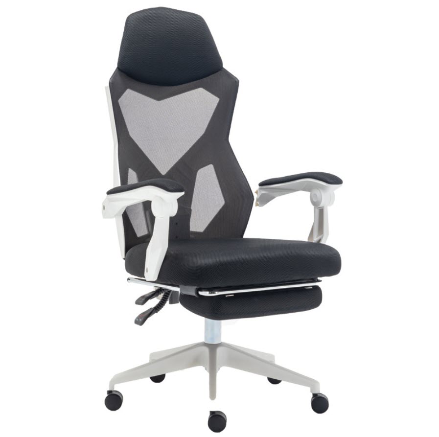 Ghế văn phòng ghế gaming Pinrui PR7002 mặt lưới có gác chân