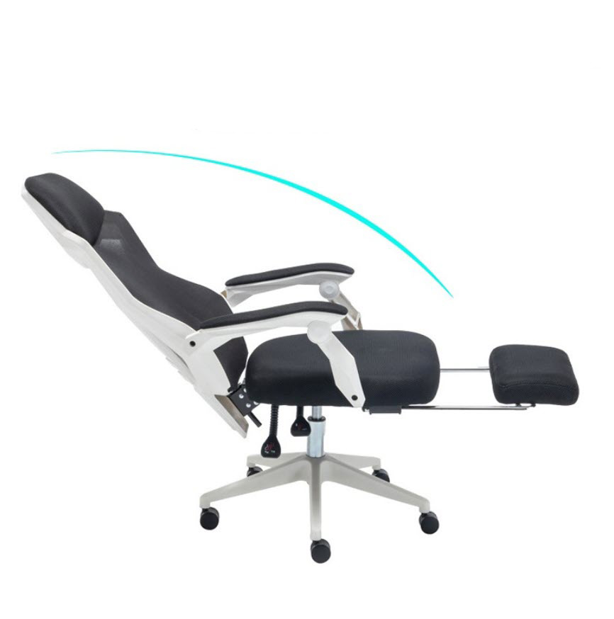 Ghế văn phòng ghế gaming Pinrui PR7002 mặt lưới có gác chân