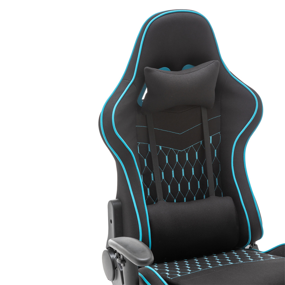 Ghế gaming ghế văn phòng Pinrui PR6063 bọc nỉ ngả lưng 180 độ