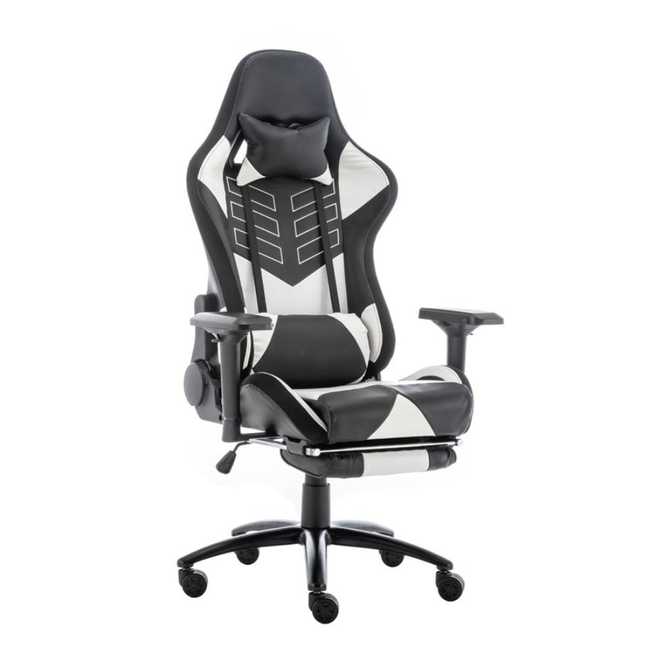 Ghế gaming ghế văn phòng Pinrui PR6516 da PU ngả lưng 180 độ
