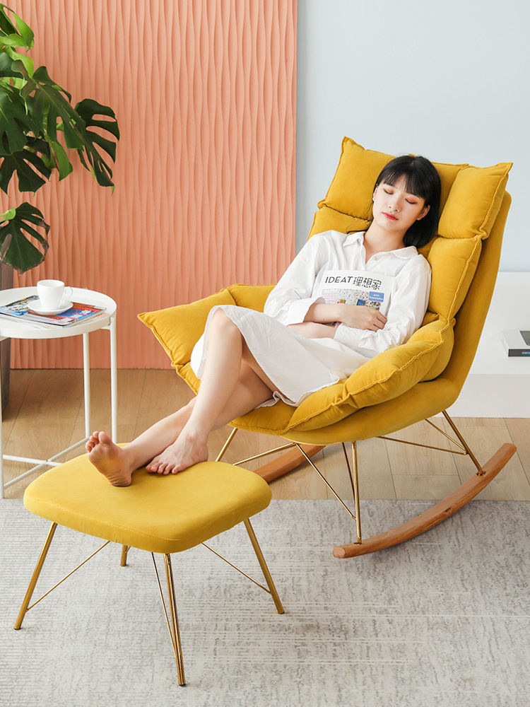 Ghế sofa bập bênh ghế thư giãn Jiayou JY1018 ngả lưng 140 độ có gác chân
