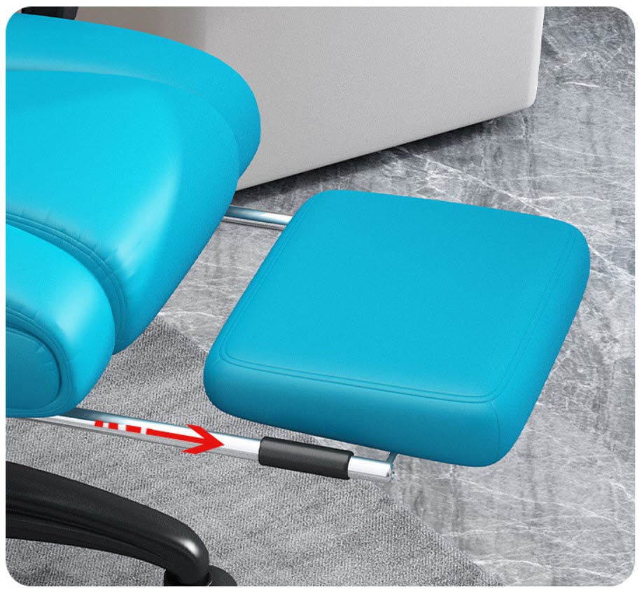 Ghế văn phòng ghế CEO Lectra JT509 ngả lưng 150 độ có gác chân