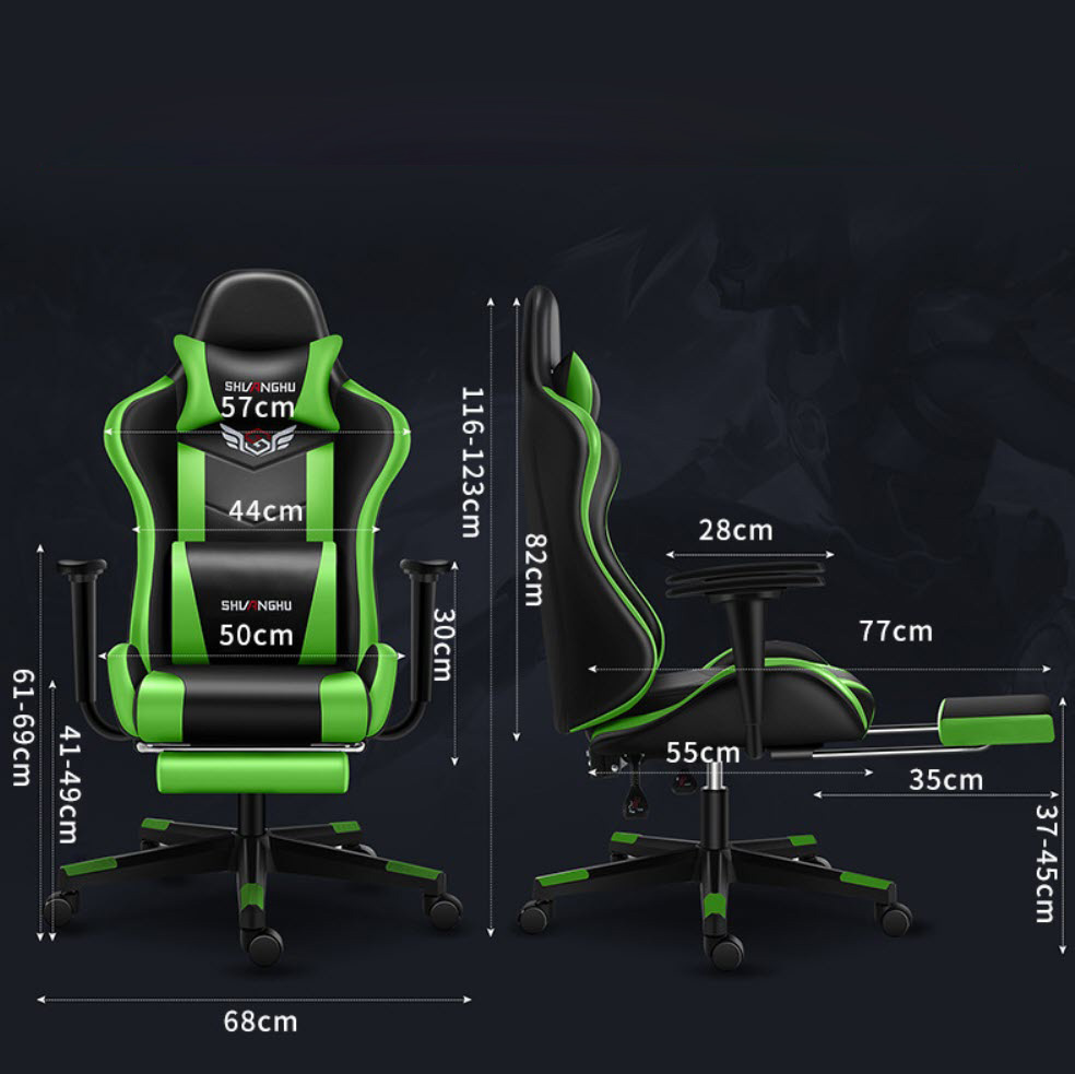 Ghế gaming ghế streamer Lectra JT103 ngả lưng 150 độ có gác chân