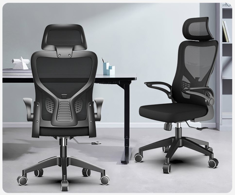 Ghế văn phòng ghế làm việc mặt lưới Lectra JTT05 ngả lưng 135 độ mặt ngồi đệm cao su