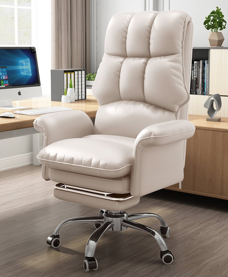Ghế làm việc ghế thư giãn Lectra JT006 ngả lưng 145 độ có gác chân
