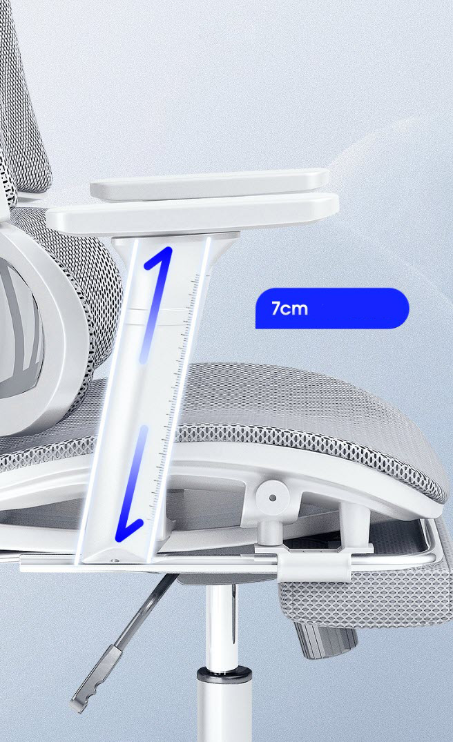 Ghế văn phòng ghế công thái học mặt lưới Lectra JT311 ngả lưng 145 độ có gác chân