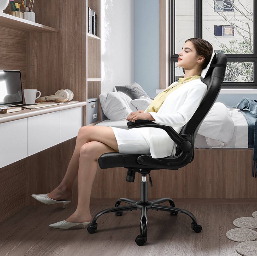 Ghế gaming ghế làm việc Lectra JT177 ngả lưng 135 có tựa đầu