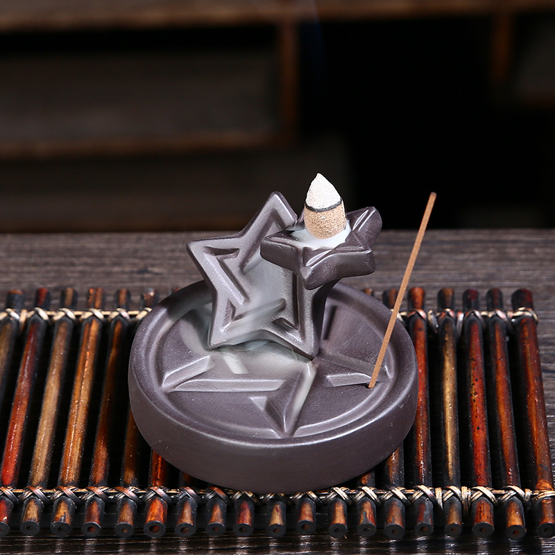 Tháp đốt trầm hương lư đốt trầm Ngôi Sao Nandou XL0118