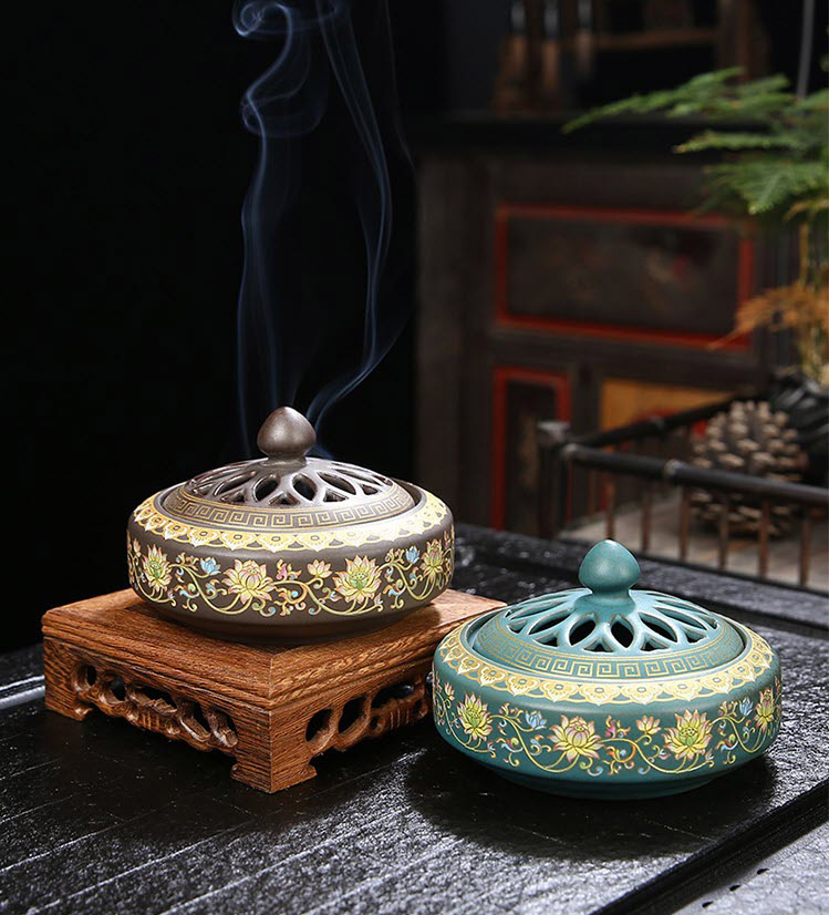 Lư đốt trầm hương đốt nhang trầm Nandou XL0087