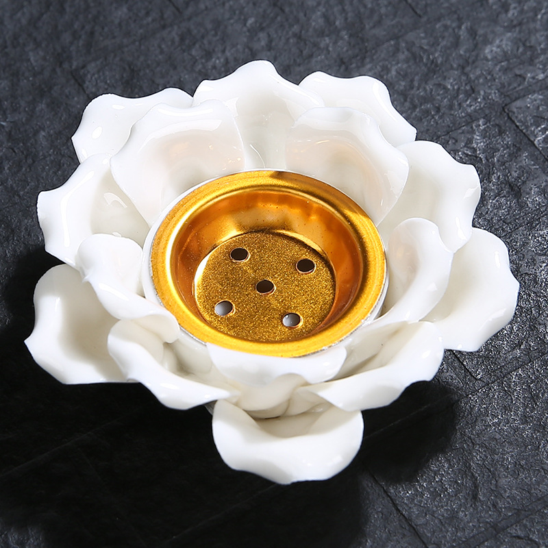 Lư đốt trầm hương hình Bông Hoa Nandou XL0085