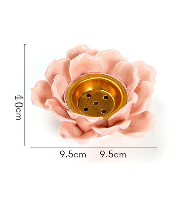Lư đốt trầm hương hình Bông Hoa Nandou XL0085