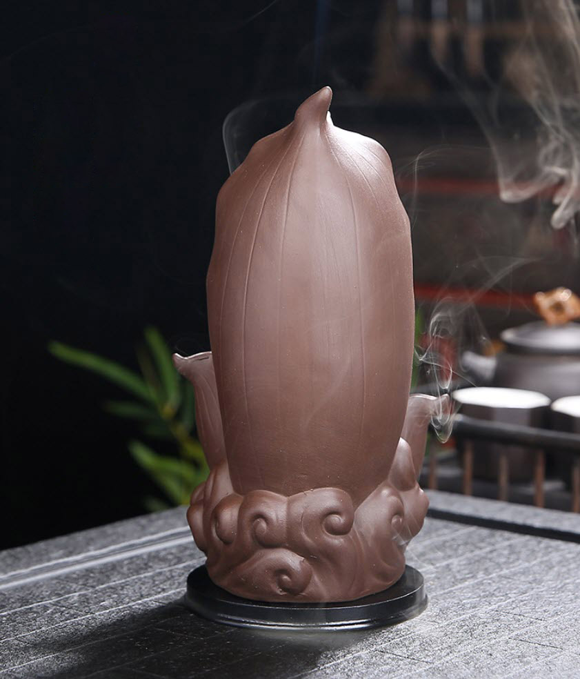 Tháp đốt trầm hương lư đốt nhang trầm Nandou XL0075