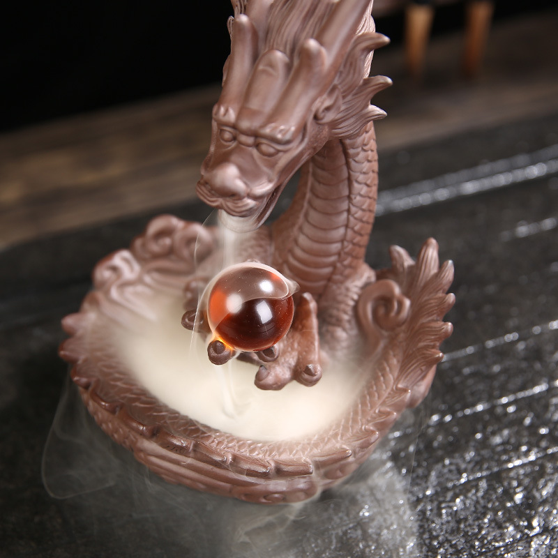 Tháp đốt trầm hương lư đốt nhang trầm Dragon Nandou XL0042