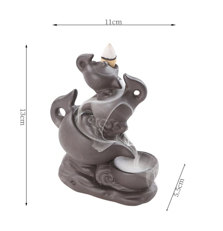 Tháp đốt nhang trầm lư đốt trầm hương Nandou XL0113