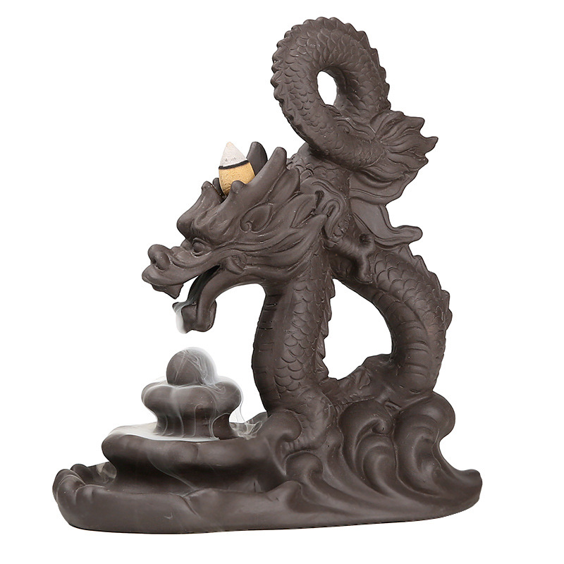 Tháp đốt nhang trầm lư đốt trầm hương Dragon Nandou XL0108