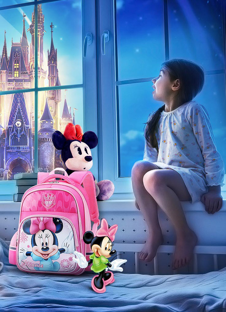 Balo học sinh cặp đi học họa tiết hoạt hình Disney SM11855