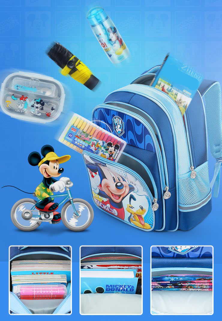 Balo học sinh cặp đi học họa tiết hoạt hình Disney SM11855