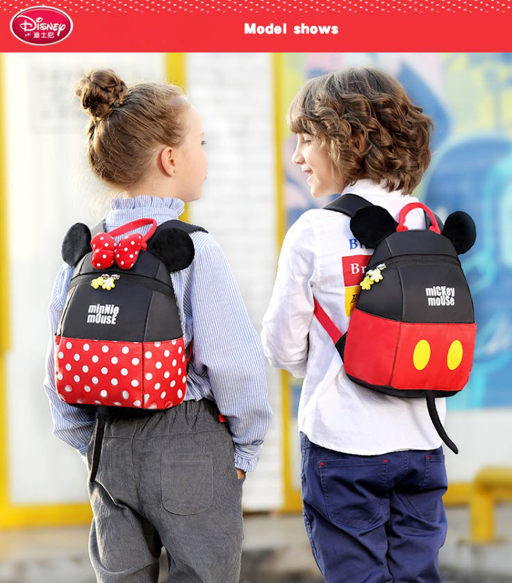 Balo học sinh mẫu giáo 1 - 5 tuổi họa tiết Mickey Disney TGMB0159