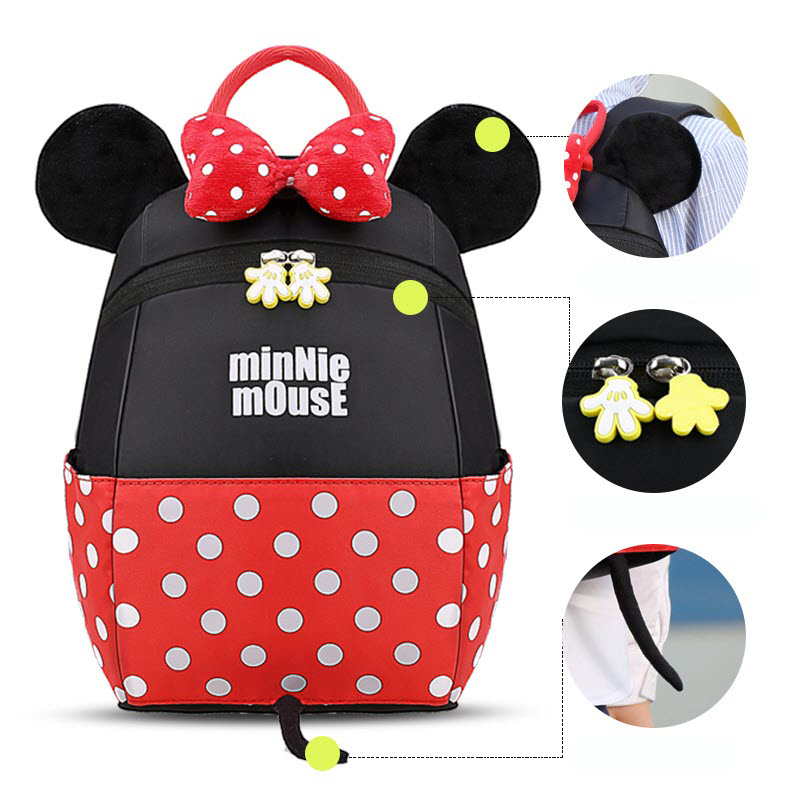 Balo học sinh mẫu giáo 1 - 5 tuổi họa tiết Mickey Disney TGMB0159