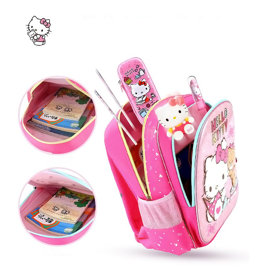 Balo học sinh chống nước tốt Hello Kitty SK93074