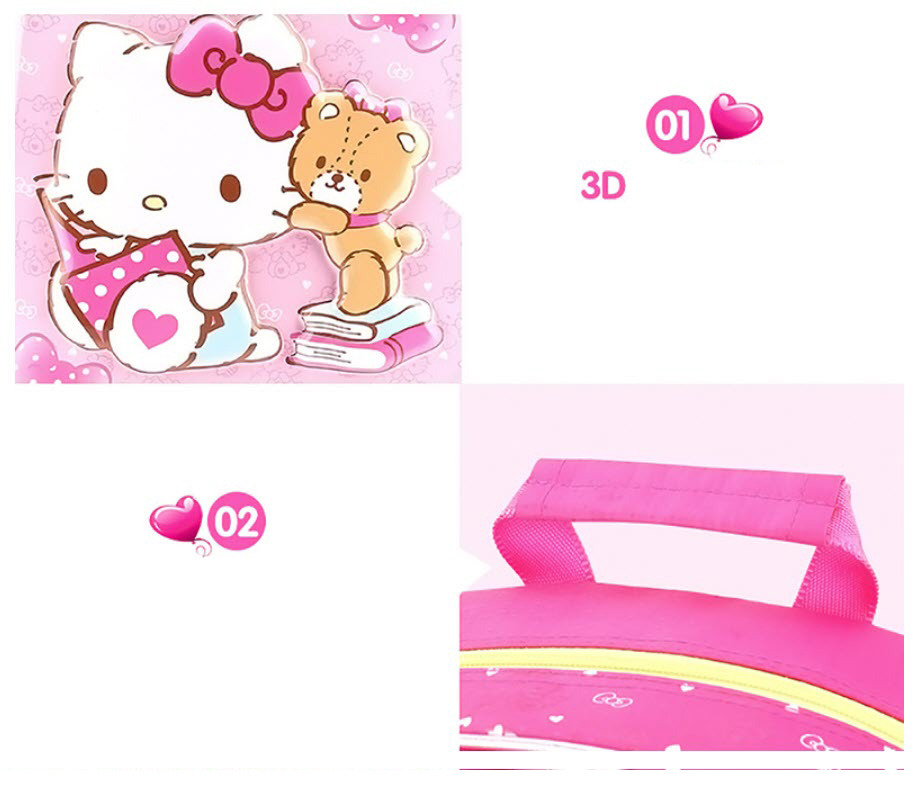 Balo học sinh chống nước tốt Hello Kitty SK93074
