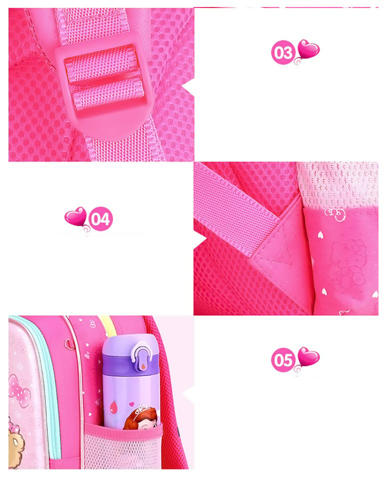 Balo học sinh chống nước tốt Hello Kitty SK93074