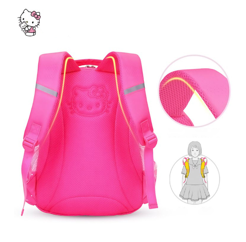 Balo học sinh chống nước tốt Hello Kitty SK93074