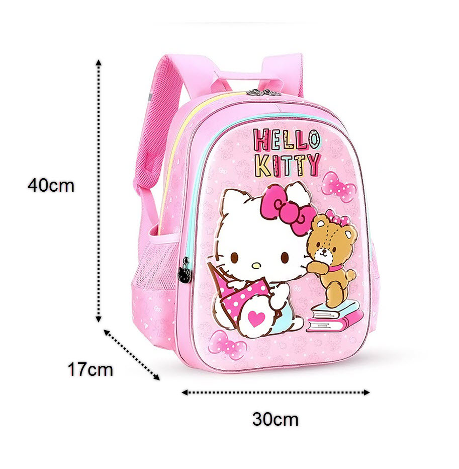 Balo học sinh chống nước tốt Hello Kitty SK93074