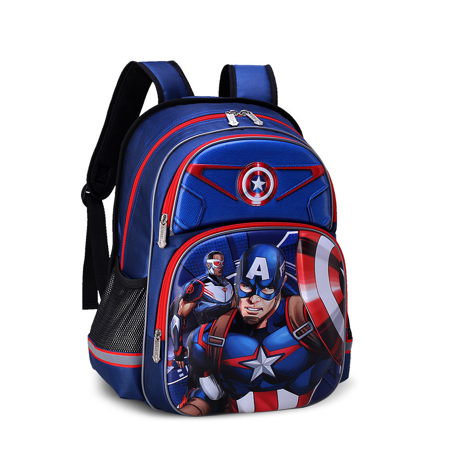 Balo học sinh chống gù in 3D Marvel Disney BA5099