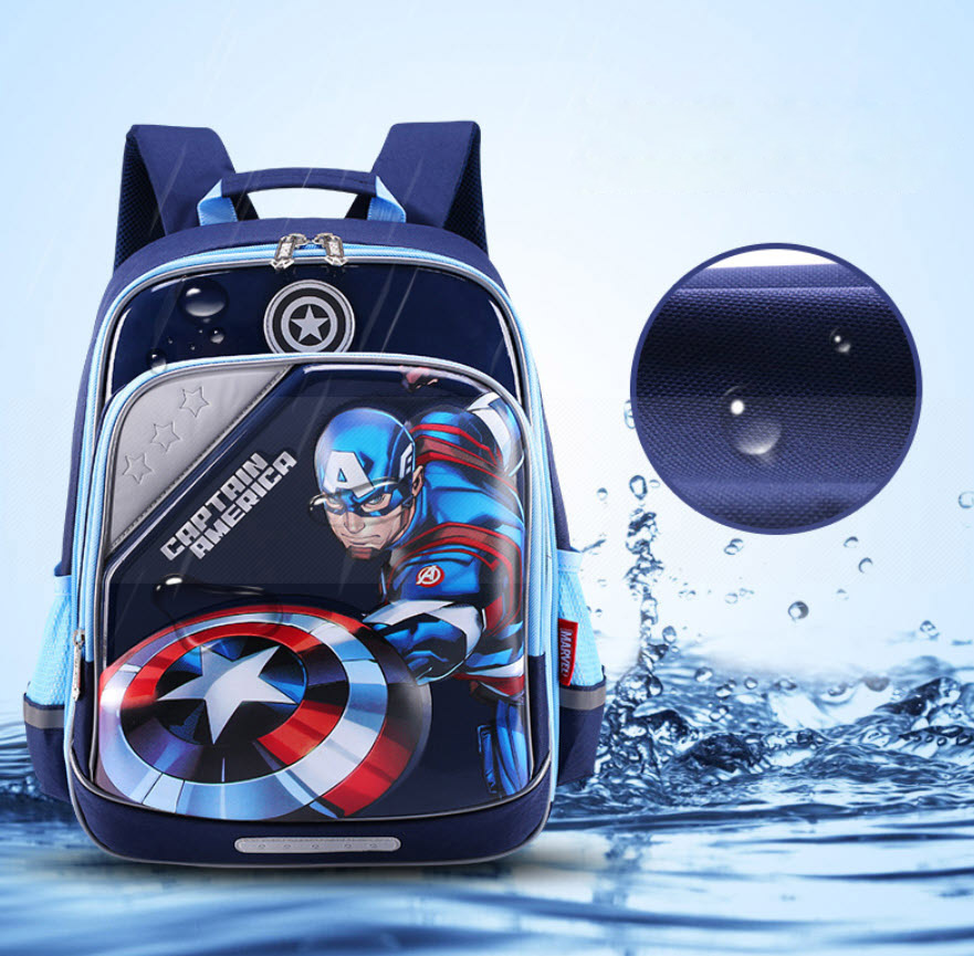 Balo học sinh chống gù phản quang Spider-Man Disney BA5138