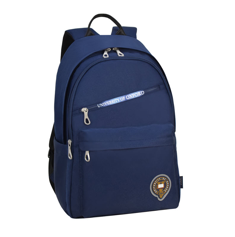Balo học sinh lớp 3-9 in họa tiết Oxford X882 chống nước tốt