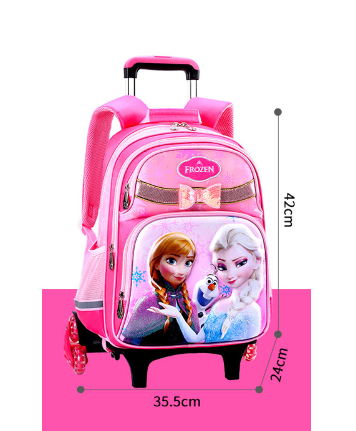 Balo kéo học sinh Frozen Disney FP8087 có phản quang