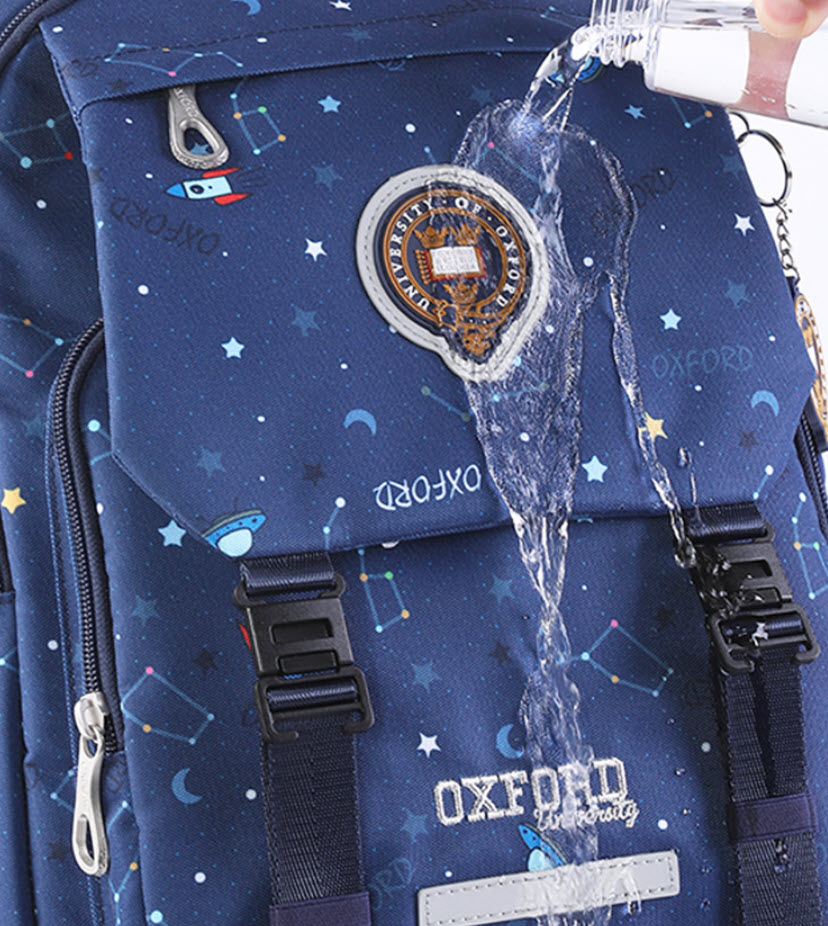 Balo học sinh chống gù Oxford X867 cho lớp 1-5 style 2022