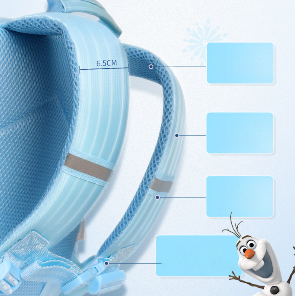 Balo học sinh Frozen Disney FP8511 lớp 1-5 có phản quang