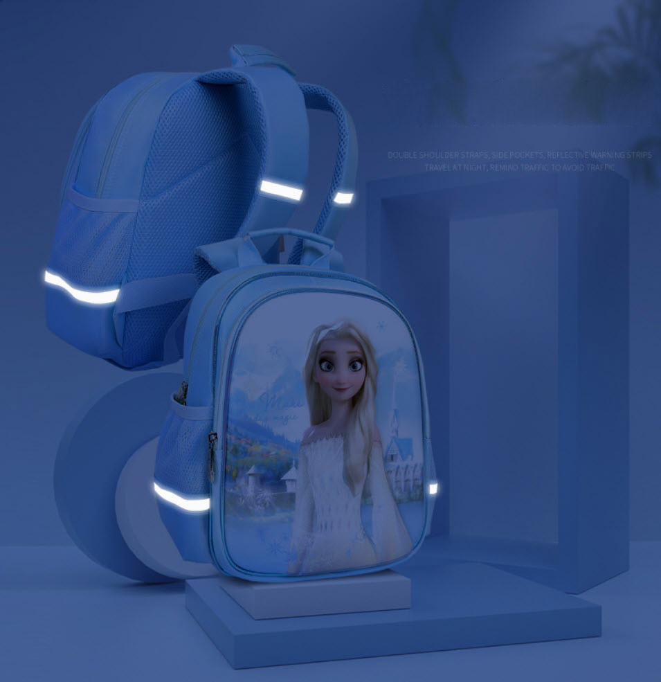 Balo học sinh Frozen Disney FP8511 lớp 1-5 có phản quang
