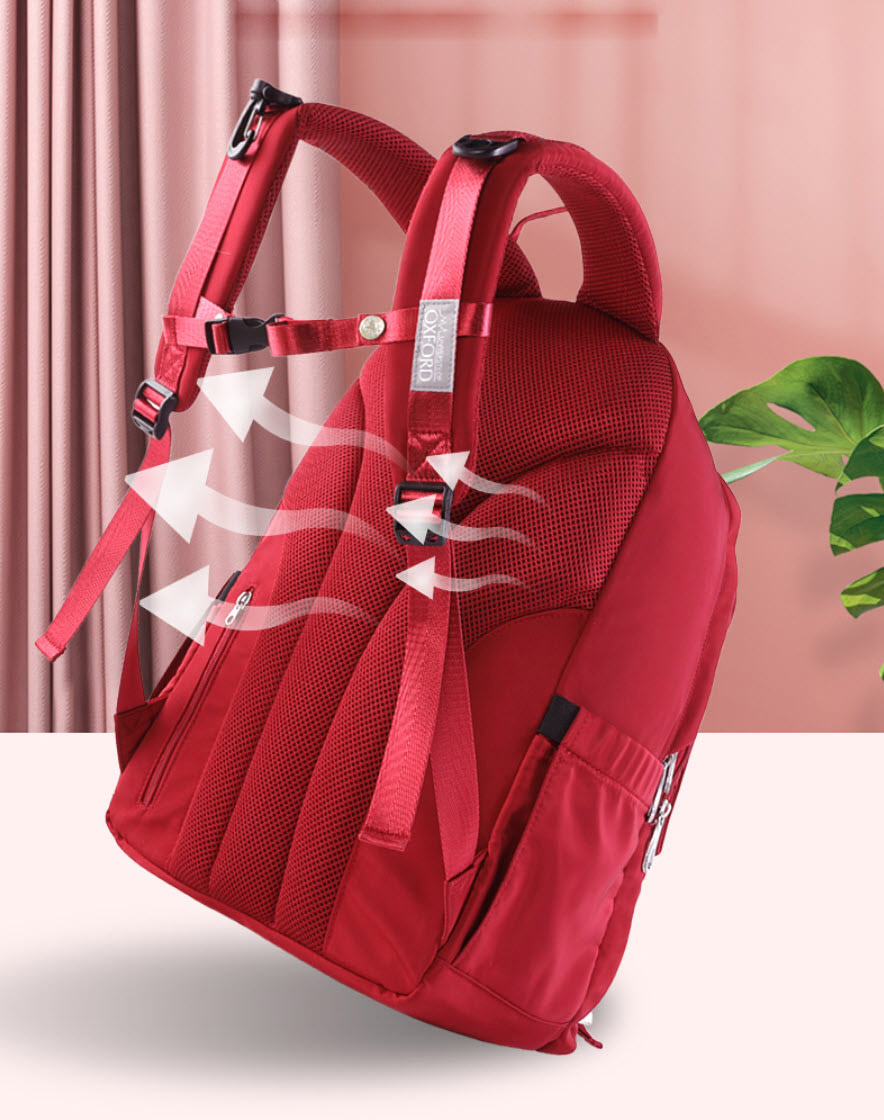 Balo học sinh chống gù Oxford X886 lớp 3-9 trend 2022