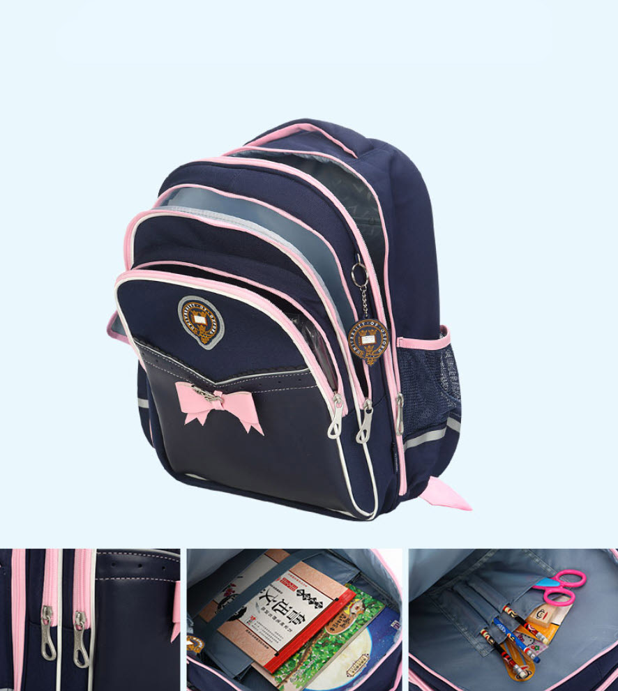 Balo học sinh chống gù Oxford X829 lớp 3-6 trend 2022