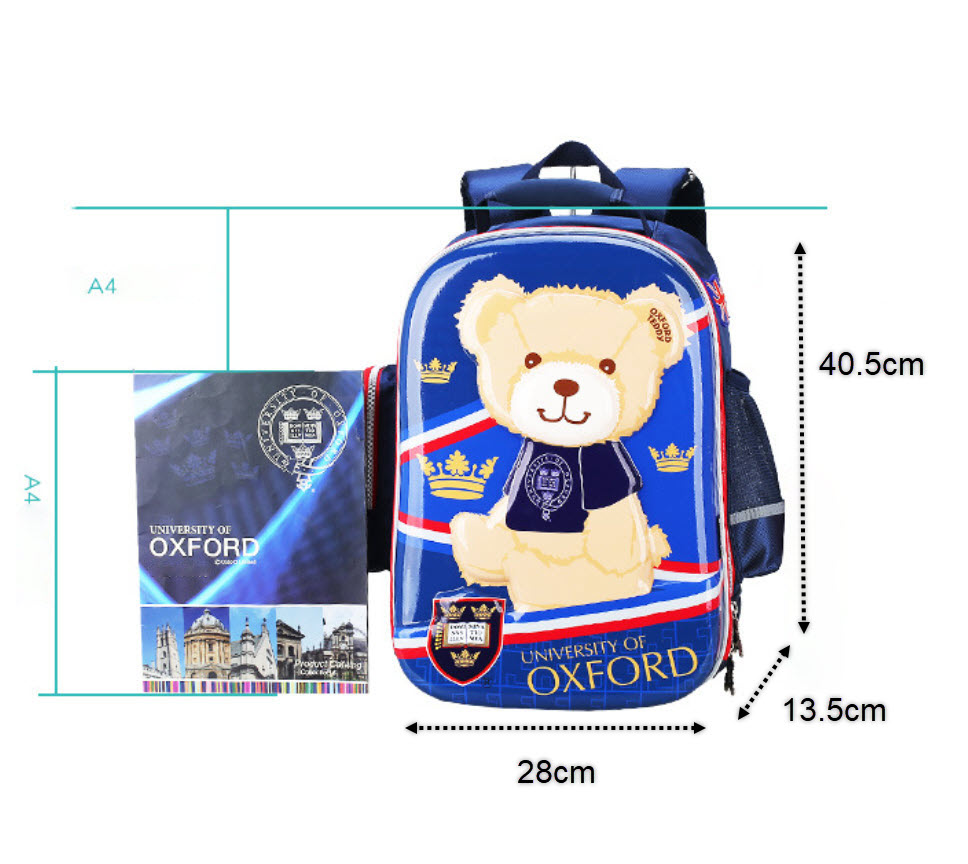 Balo kéo học sinh chống nước Oxford J055 lớp 1-5 style 2022
