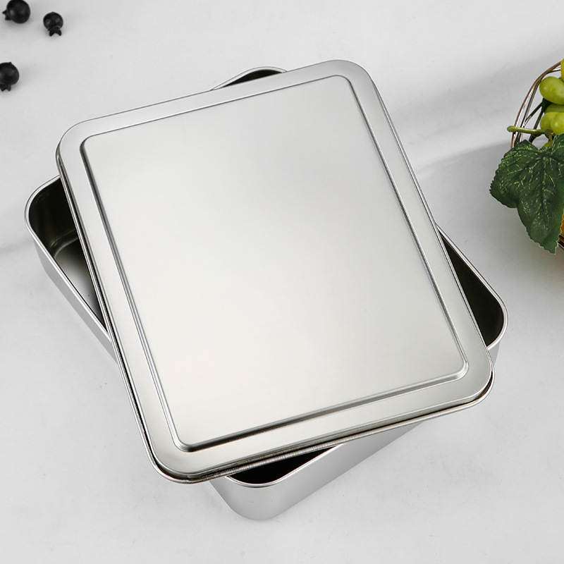 Hộp đựng thực phẩm có nắp inox 304 OEM CM451