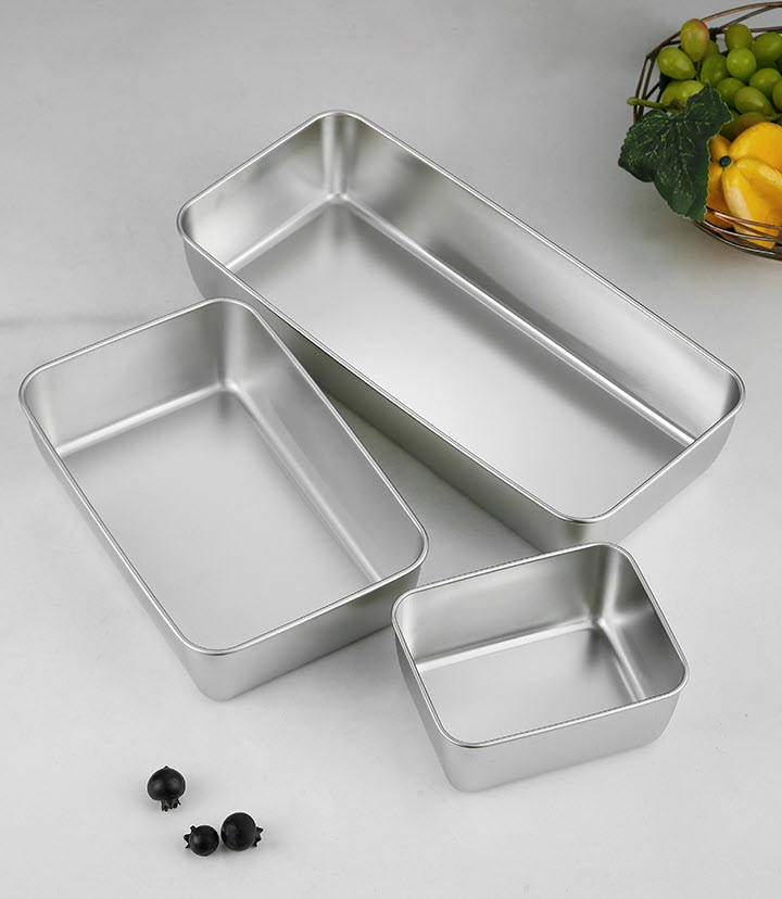 Hộp đựng thực phẩm có nắp inox 304 OEM CM451