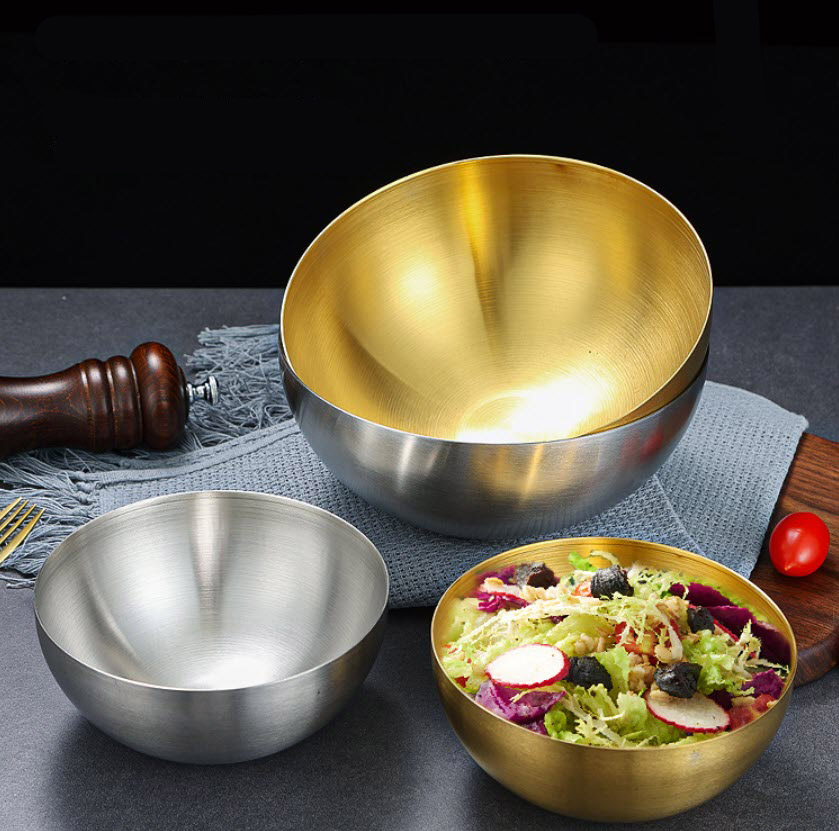 Tô đựng salad mì lạnh các món nước inox 304 OEM CM415615